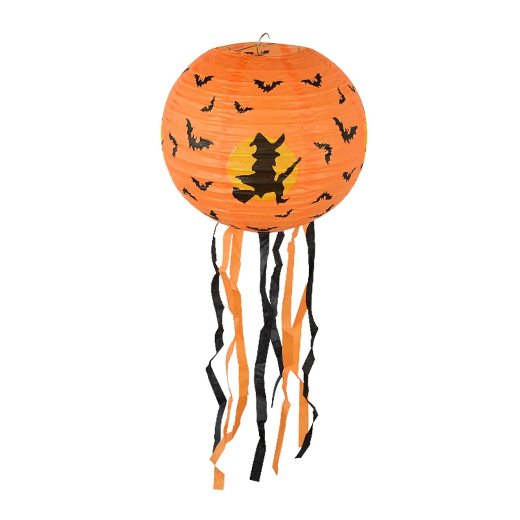 Halloween Paper Lanterns – Pumpkin, Spider & Skeleton Hanging Decor