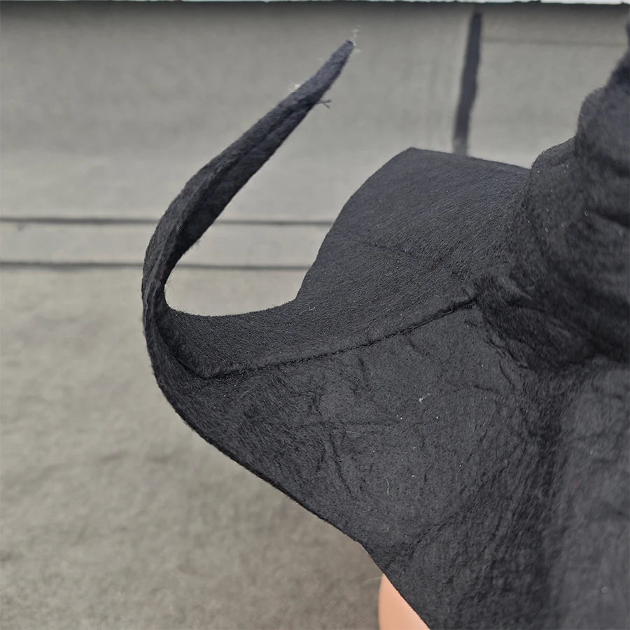 Classic Black Witch Hat – Halloween Costume Accessory