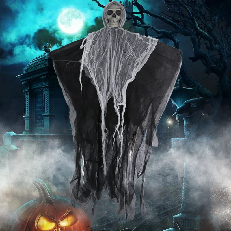 Halloween Hanging Skull Ghost – Haunted House Party Decor