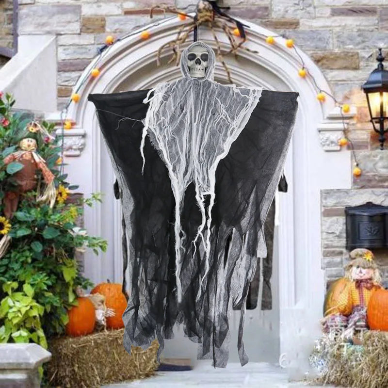 Halloween Hanging Skull Ghost – Haunted House Party Decor