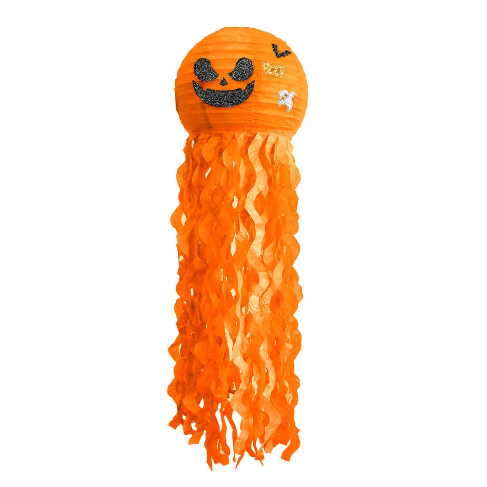 Halloween Hanging Ornaments – Skull, Pumpkin & Ghost Decor