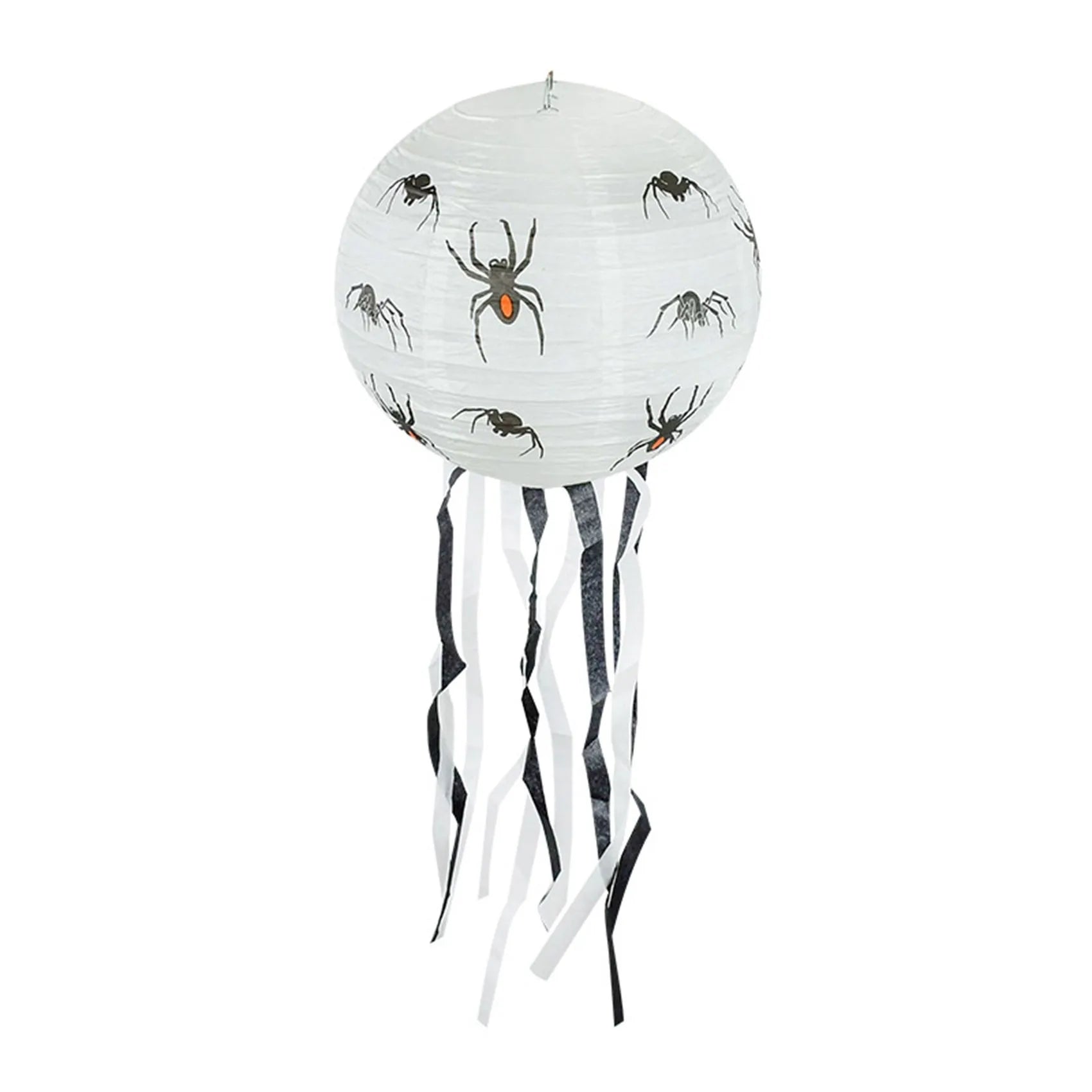 Halloween Paper Lanterns – Pumpkin, Spider & Skeleton Hanging Decor