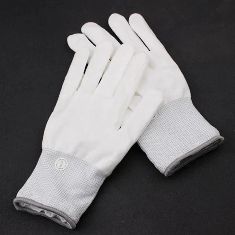 LED Neon Skull Gloves – Glowing Halloween & Party Light Props