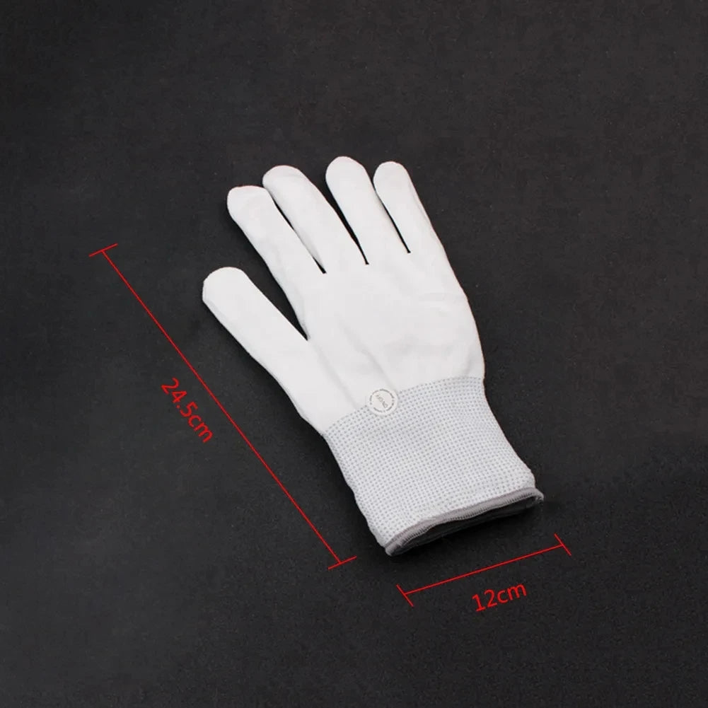LED Neon Skull Gloves – Glowing Halloween & Party Light Props