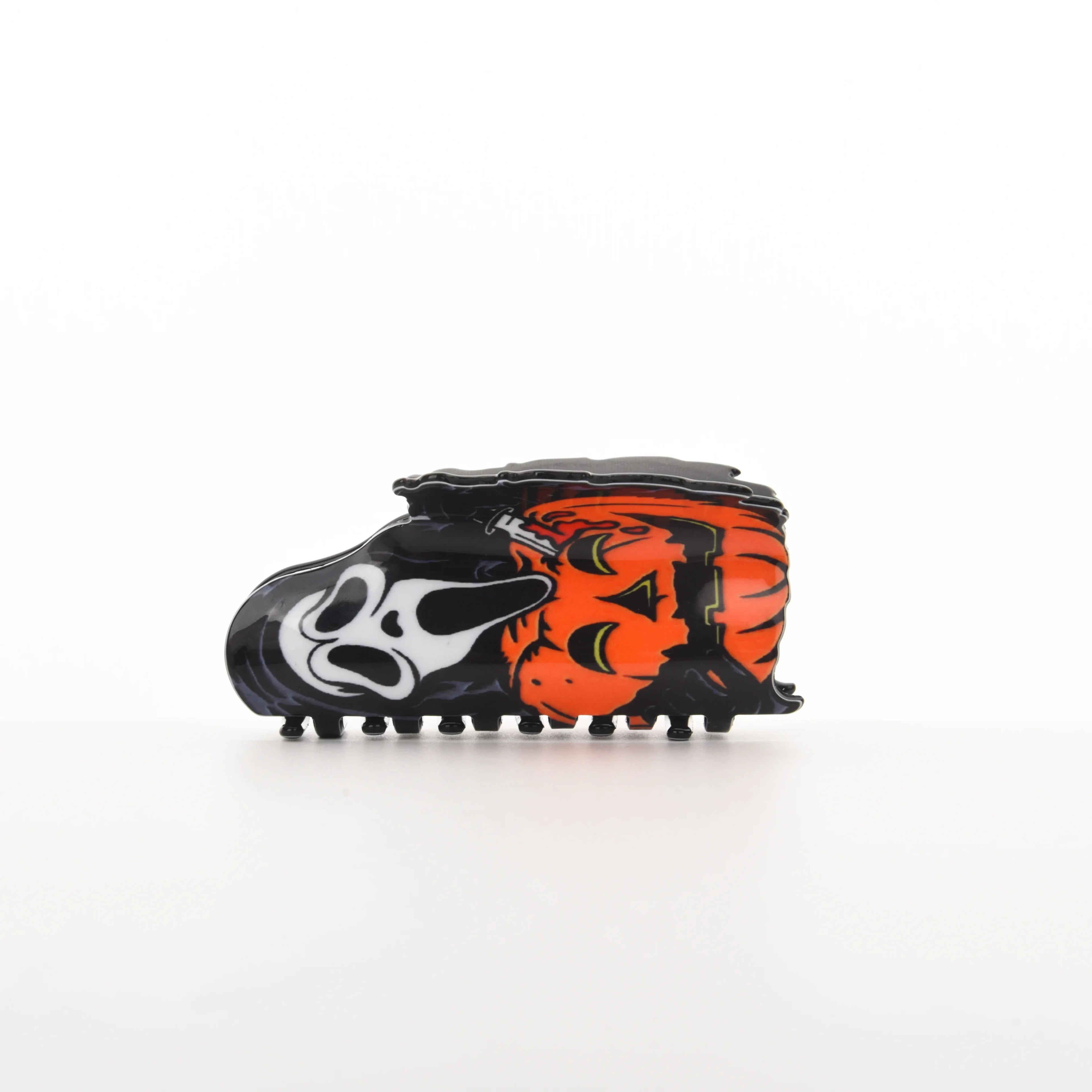 Halloween Demon Face Hair Clip – Creative Acrylic Hair Accessories