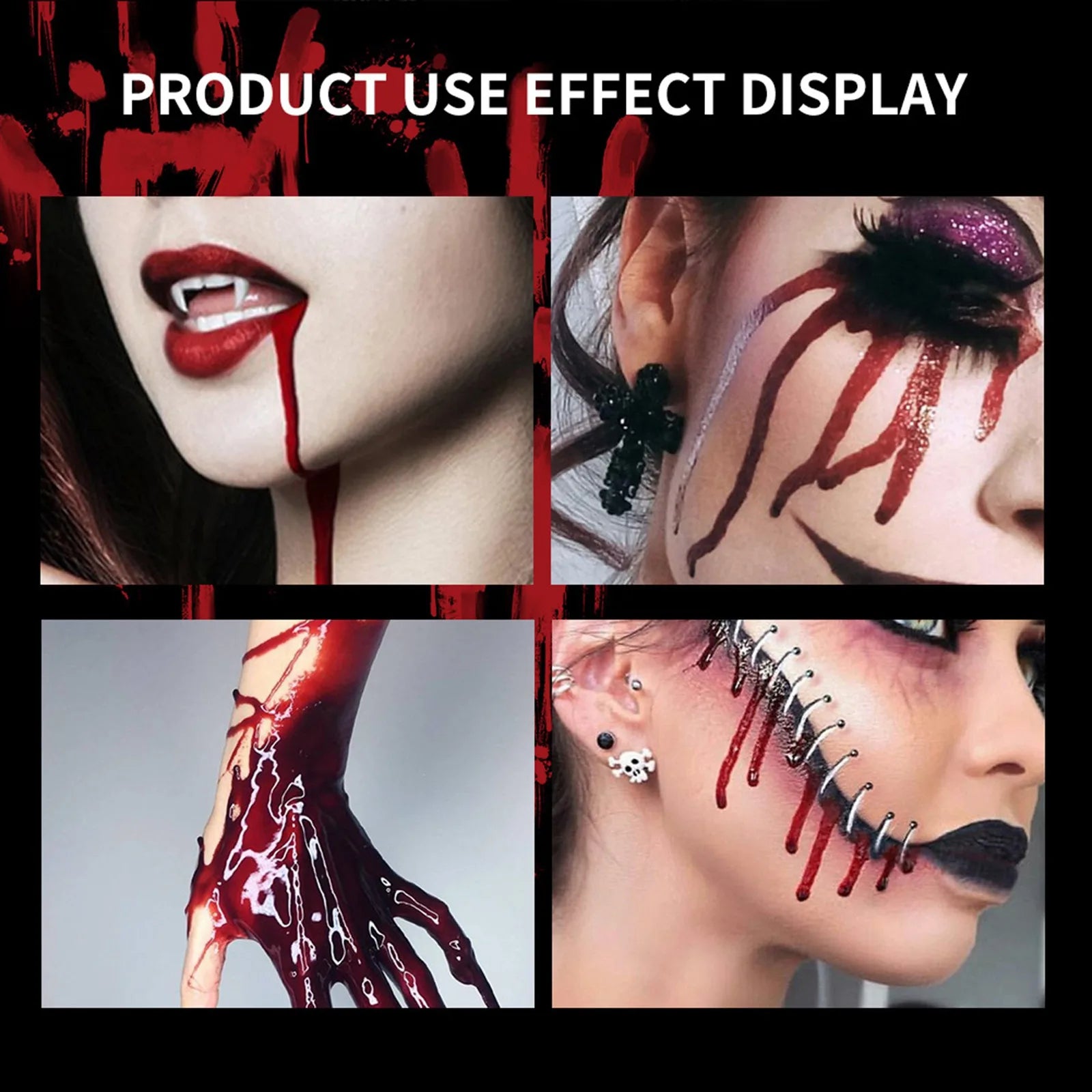 Halloween Fake Blood Spray – Vampire Cosplay Prop (2pcs, 100ml)