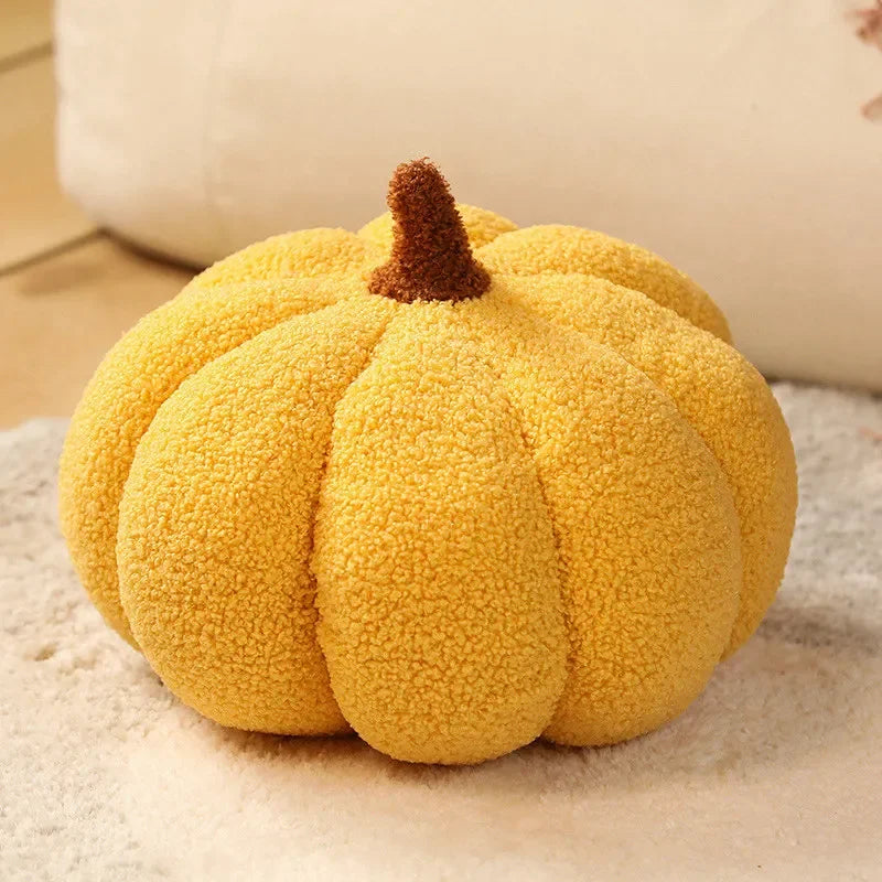 Kawaii Nordic Halloween Pumpkin Plush – Soft Stuffed Doll & Decorative Pillow