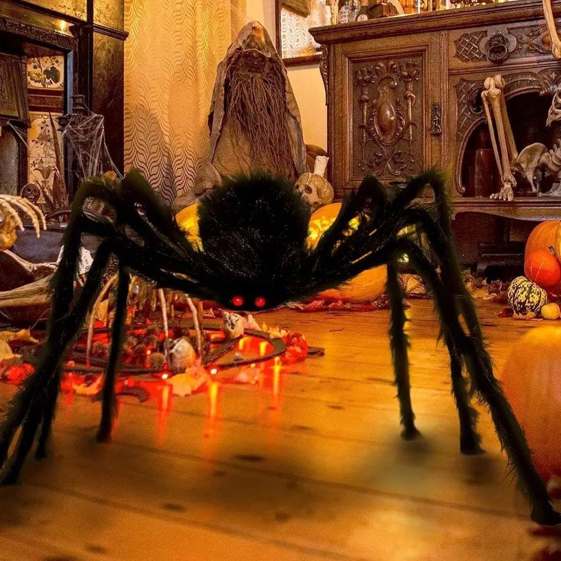 Halloween Giant Spider – Super Realistic Outdoor & Party Decoration