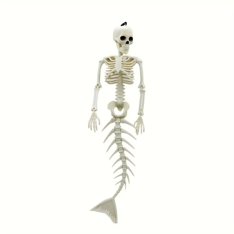 Halloween Mermaid Skeleton – Spooky Skull Party Decor