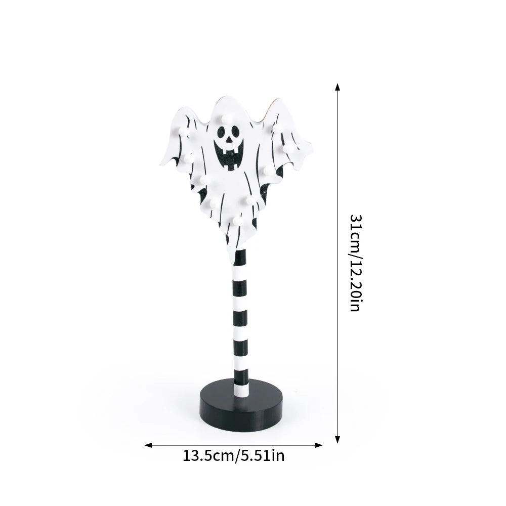 Halloween Hanging Ornaments – Skull, Pumpkin & Ghost Decor