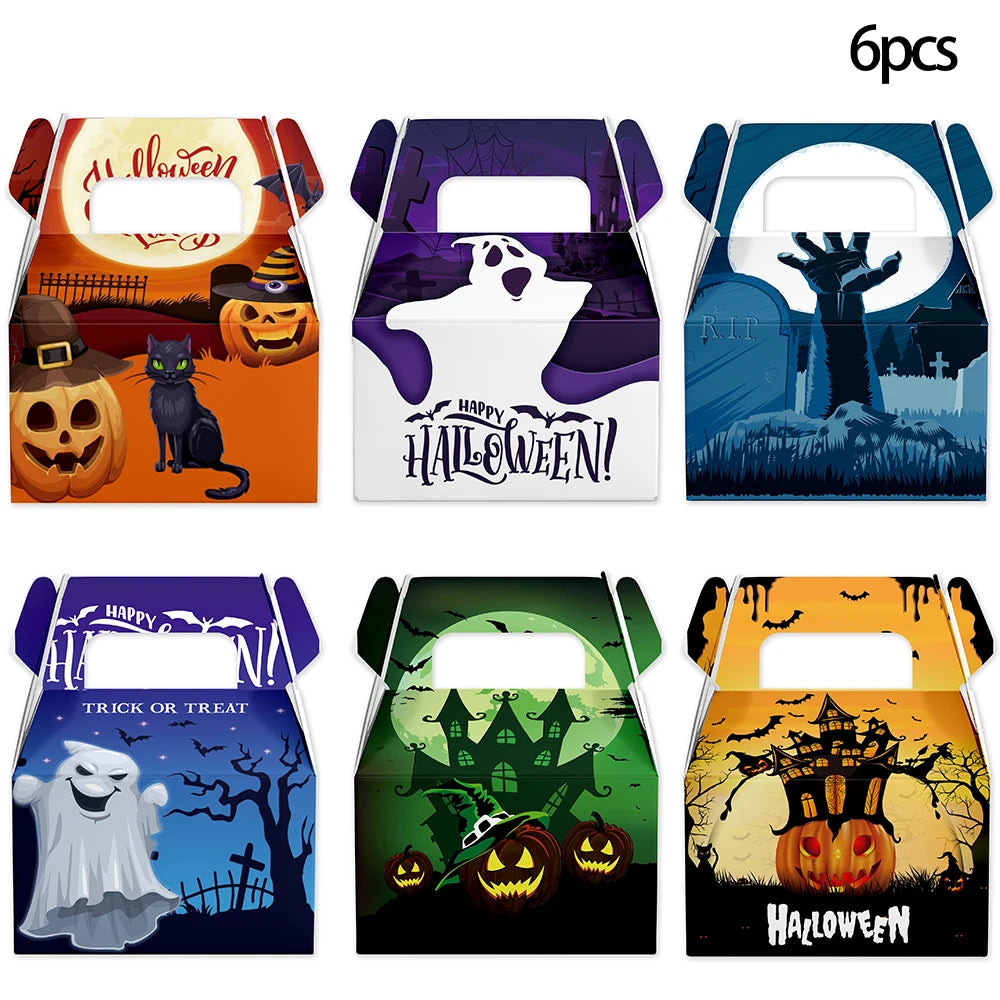 Halloween Hanging Ornaments – Skull, Pumpkin & Ghost Decor