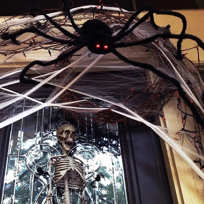 Halloween Giant Spider – Super Realistic Outdoor & Party Decoration