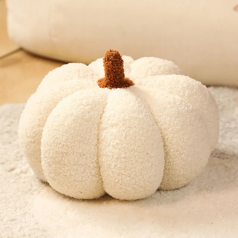 Kawaii Nordic Halloween Pumpkin Plush – Soft Stuffed Doll & Decorative Pillow